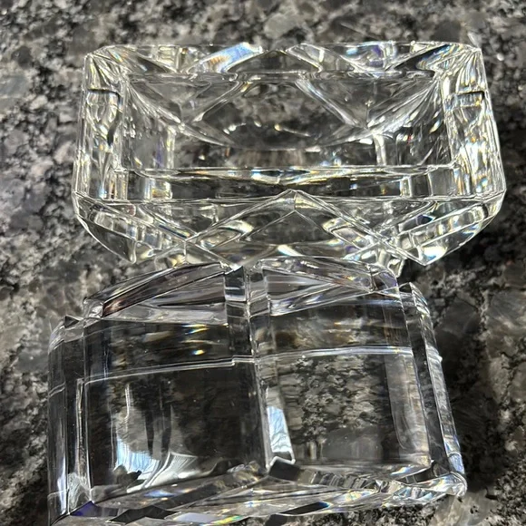 Elegant Crystal Decorative Sphere Toothpick holder VTG - Picture 3 of 5